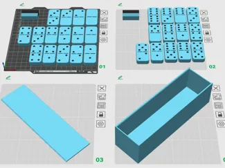 thick dominoes