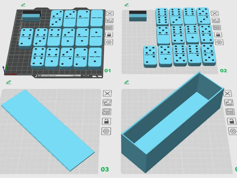 thick dominoes
