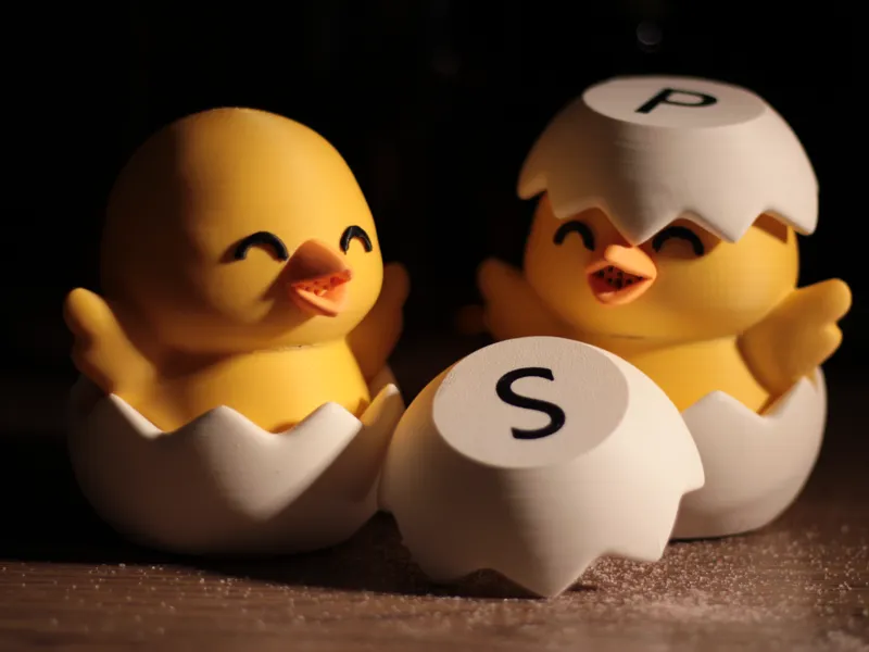 Crack-a-Smile - Easter Chick Shakers