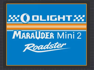 Olight Marauder Mini 2 Roadster Plaque
