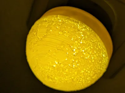 Moon night light cover for Ikea Mörkrädd
