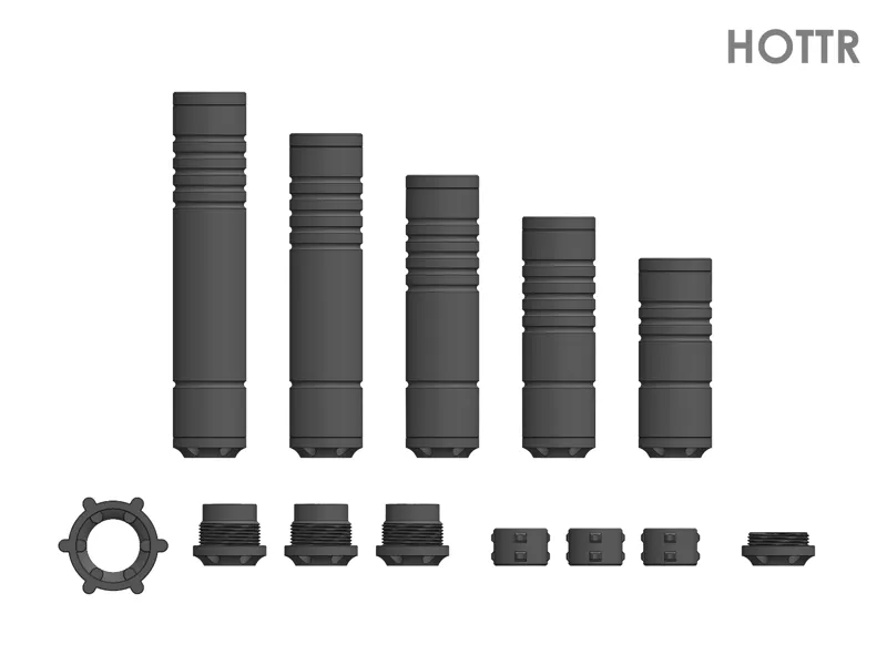 Suppressor 1 V2.0 44mm diameter