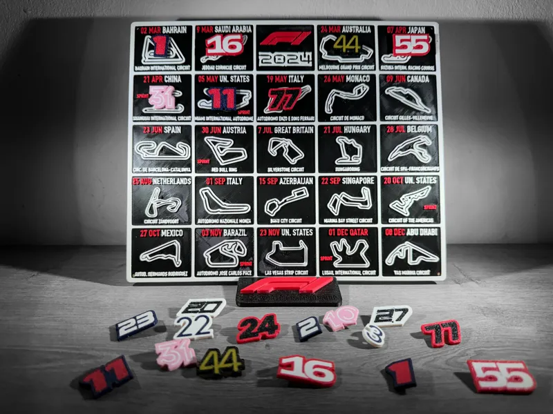Formula One - 2024 World Championship Calendar