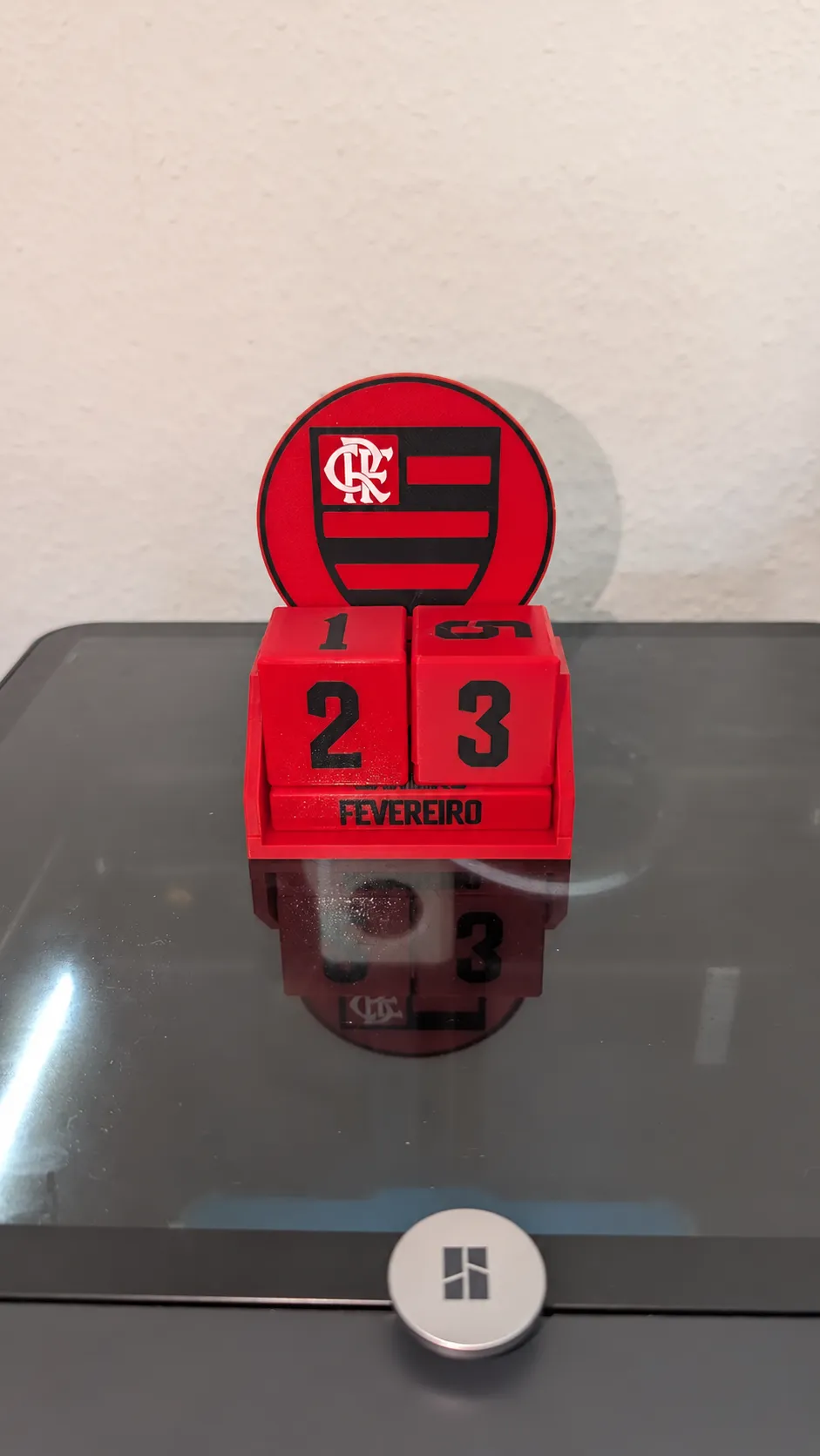 Flamengo Perpetual Calendar - Free 3D Print Model - MakerWorld