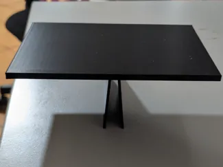 Shelf for desk divider