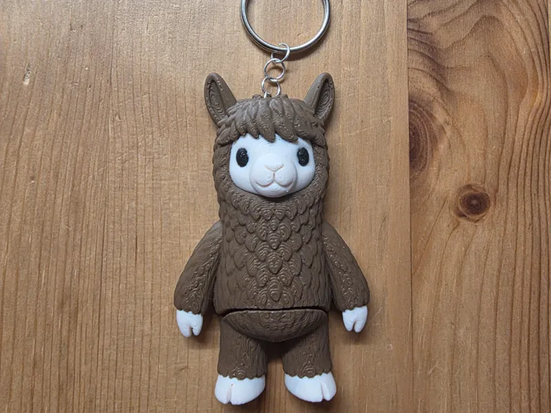 Flexi Lama Keyring