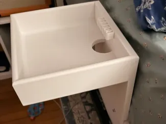 Tuck-in Bedside Table