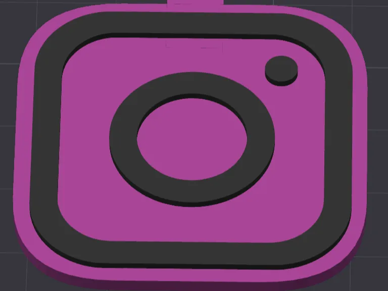 Instagram Keychain NFC