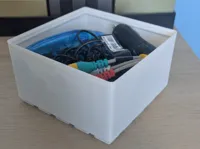 2.5x2.5x8 gridfinity container no label