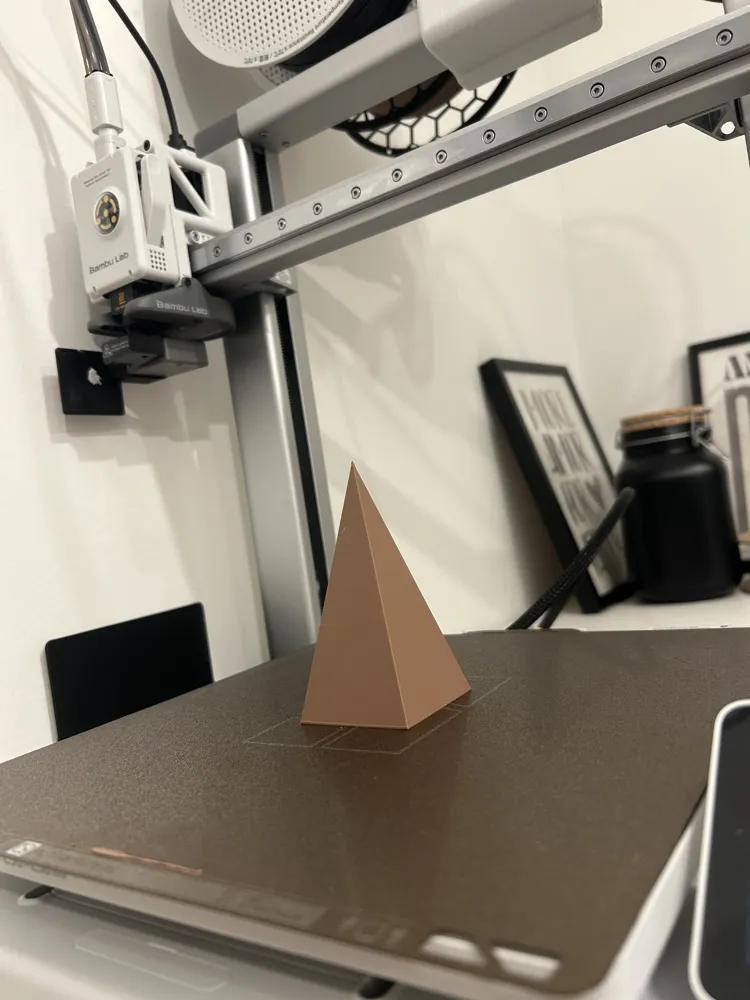 Calibration Pyramid / Test Layer Settings - Free 3D Print Model ...