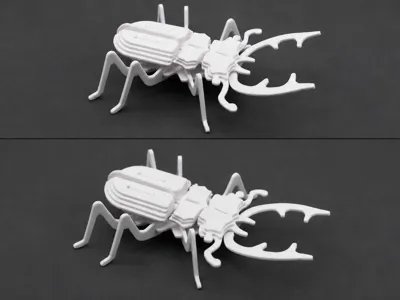 3D PUZZLE - BEETLE