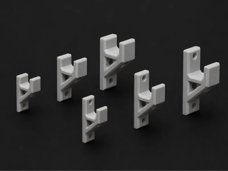 Wall Hooks heavy duty – 6 Variants