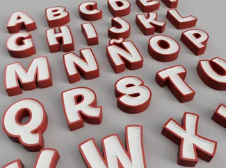 NAMELED - ALPHABET LED LAMP