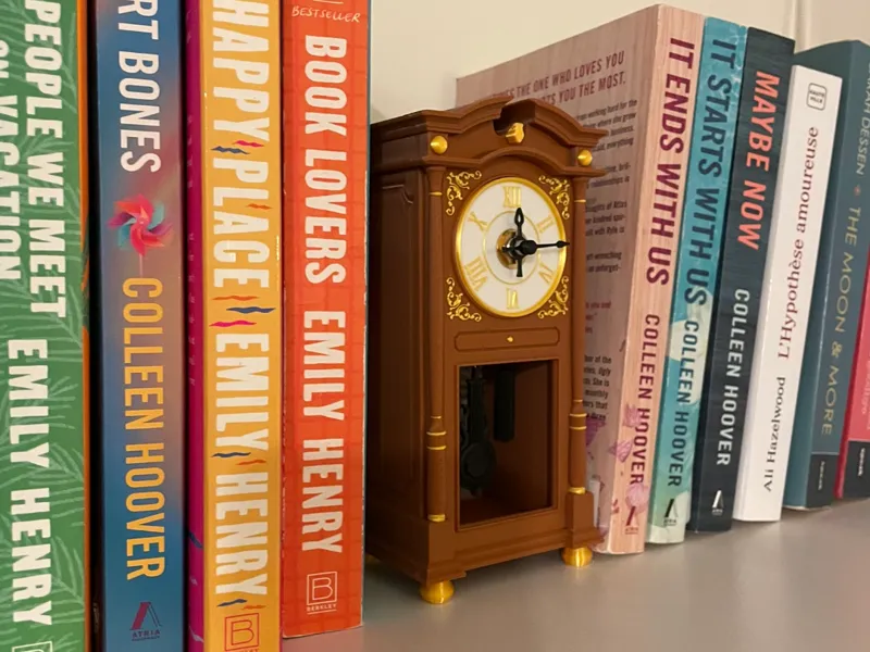 Grandfather Clock Book Nook