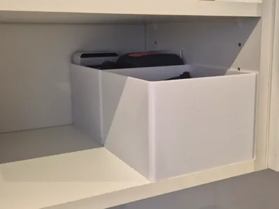 Storage box for cabinets 149x149x110mm
