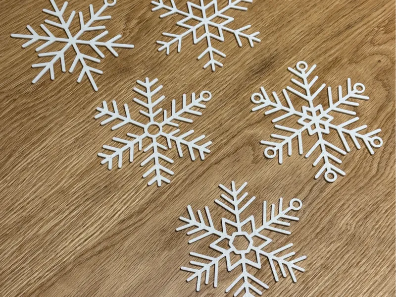 Winter Snowflakes Set