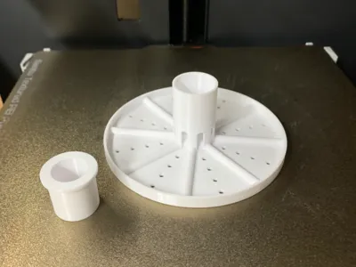 PVC hydroponic tower shower head 115mm PVC pipe
