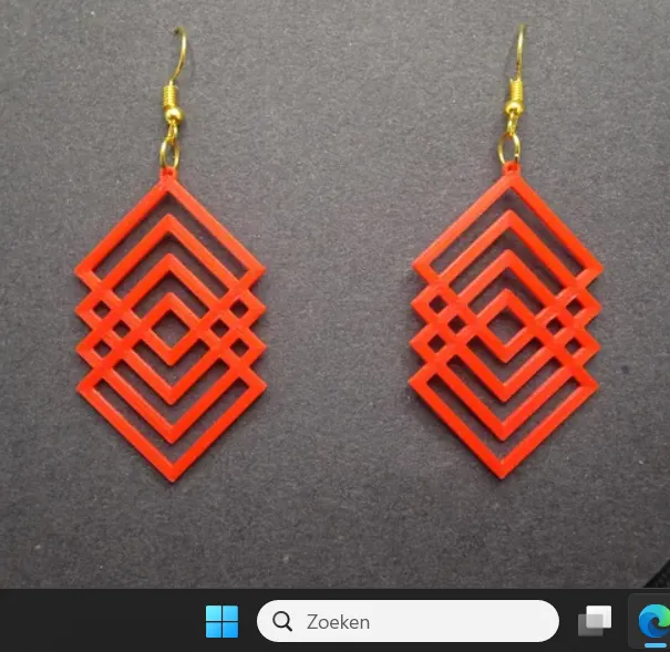 earring modern view 2