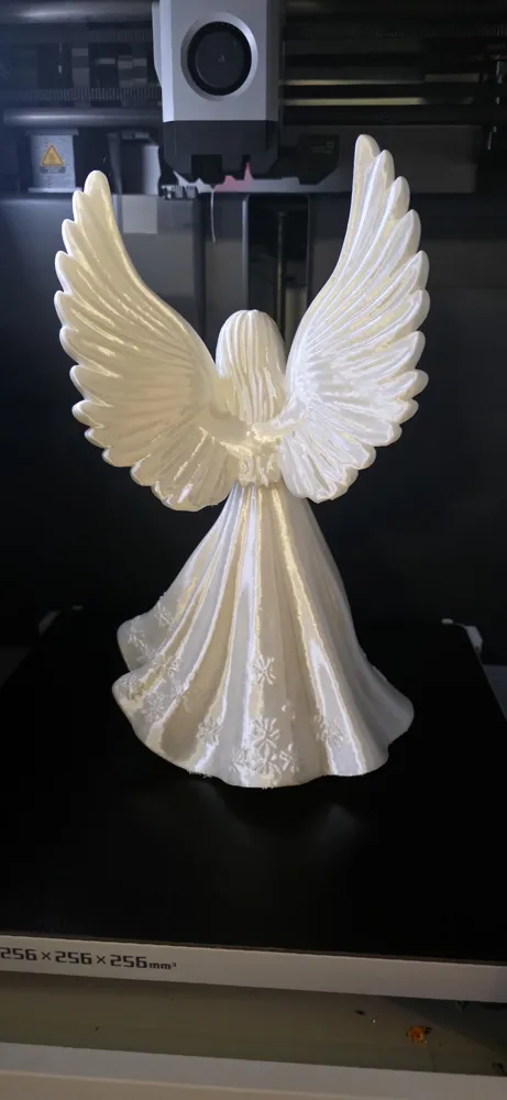 Angel Tree topper - Free 3D Print Model - MakerWorld