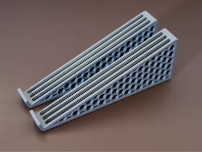 Notebook Stand Hexagon Style