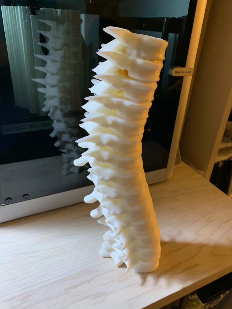 Spine Candle Holder v 2.1