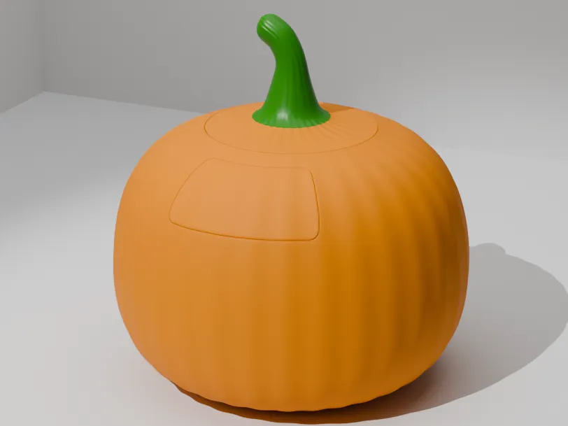 Halloween Pumpkin Box With Removable Lid - Free 3D Print Model - MakerWorld