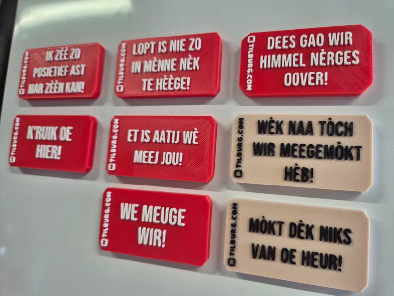 Magneet Daor goojde hooge ooge meej!