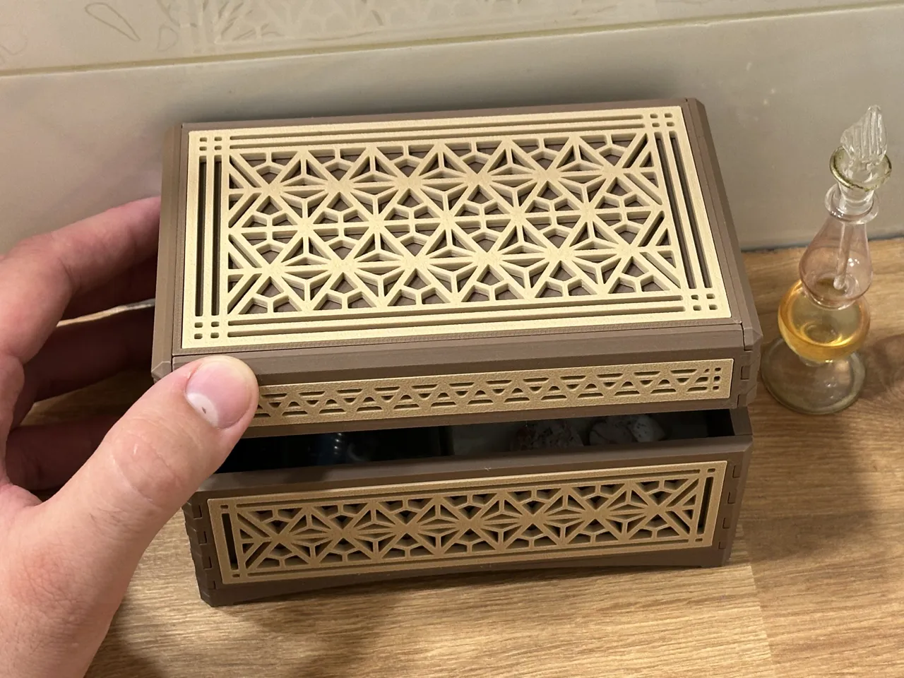 Kumiko Inspired Jewelry/Storage Box view 4