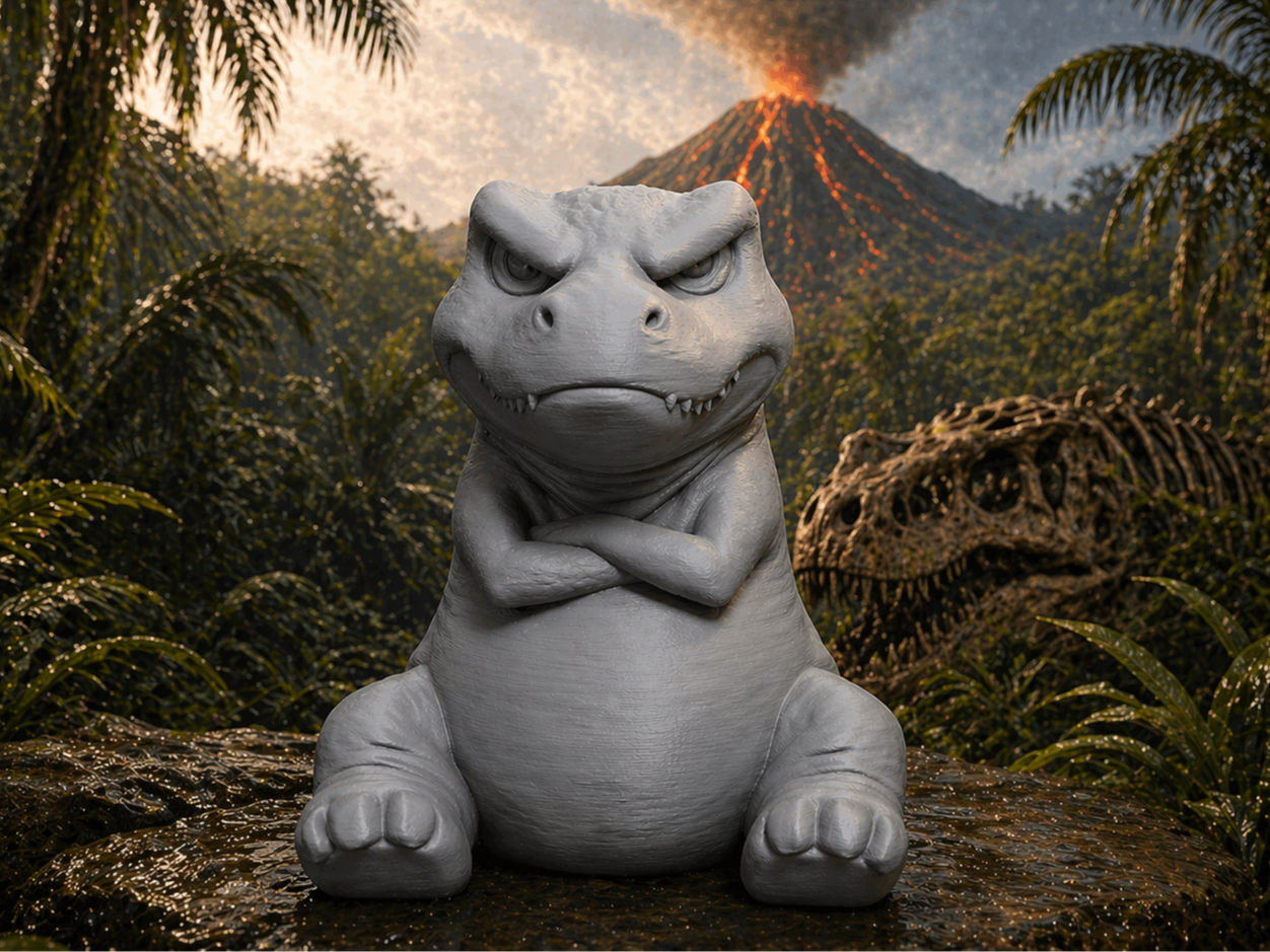 Grumpy T-Rex