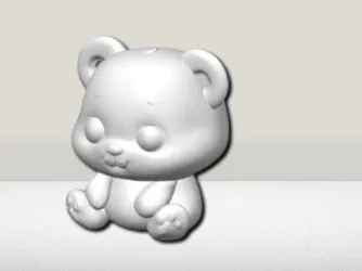Cute Panda Figure
