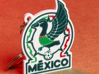 Llavero Pato Merlín Selección Mexicana
