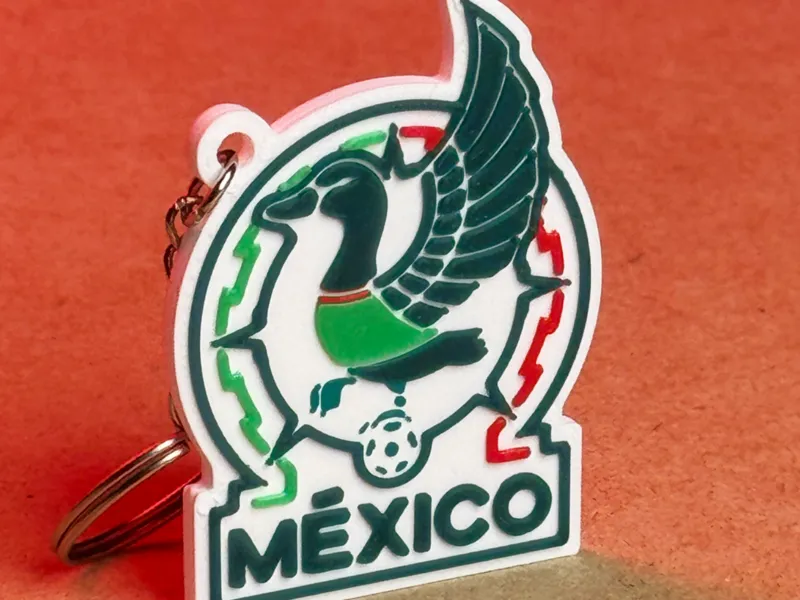 Llavero Pato Merlín Selección Mexicana