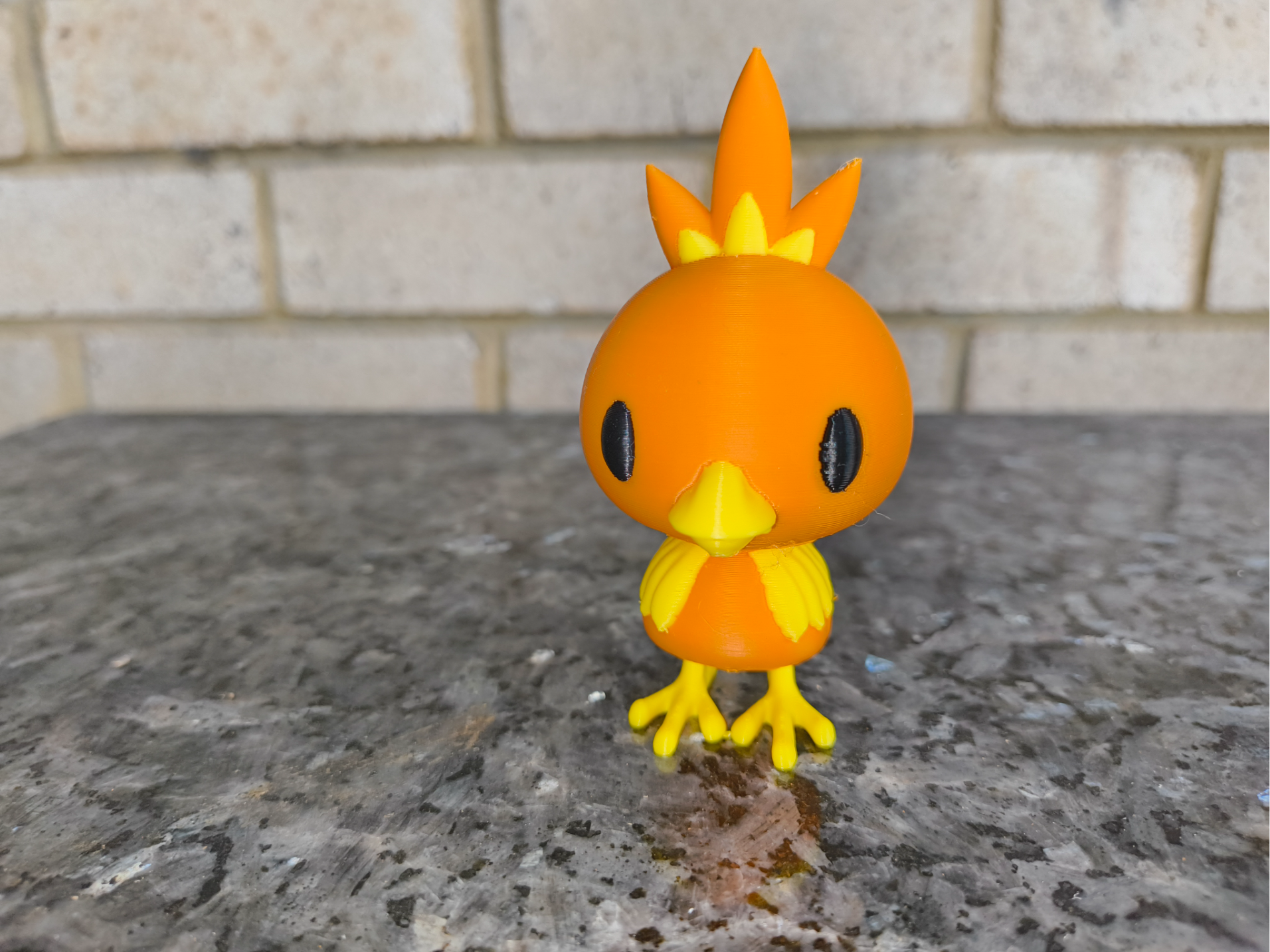 Torchic (Pokémon) 3 color AMS