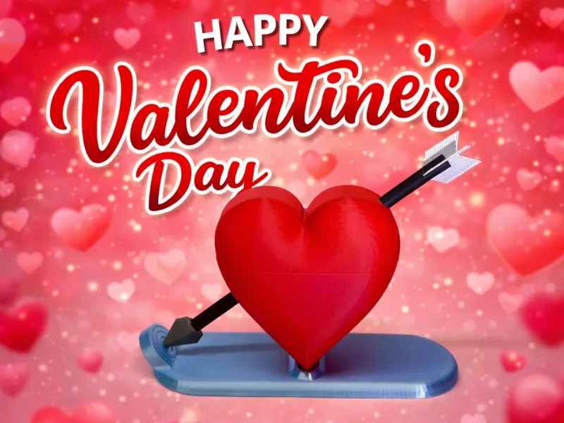 Heart Box with Stand