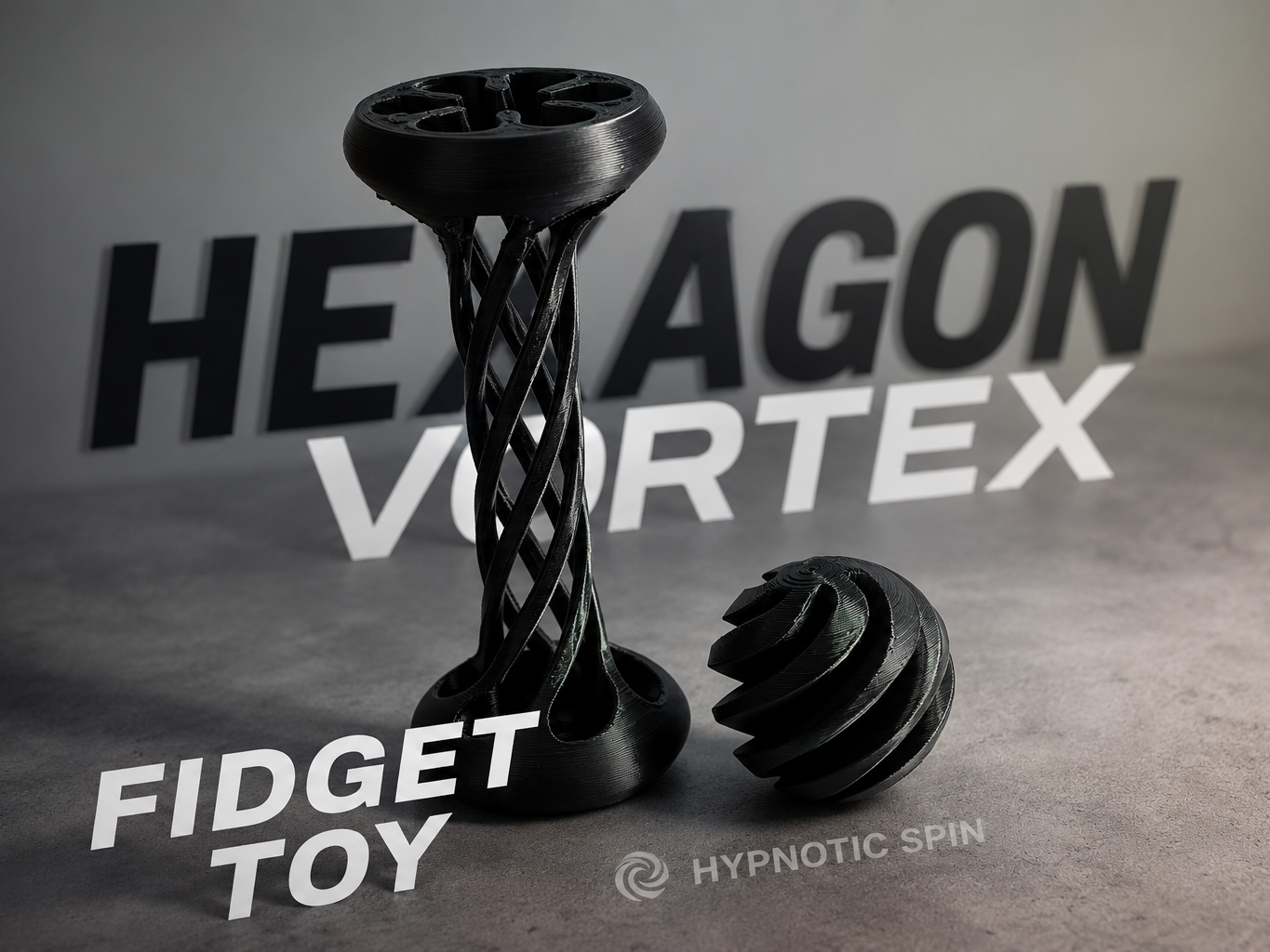 Vortex Twist Fidget – Hypnotic Spinning Design