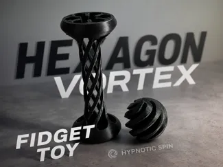 Vortex Twist Fidget – Hypnotic Spinning Design