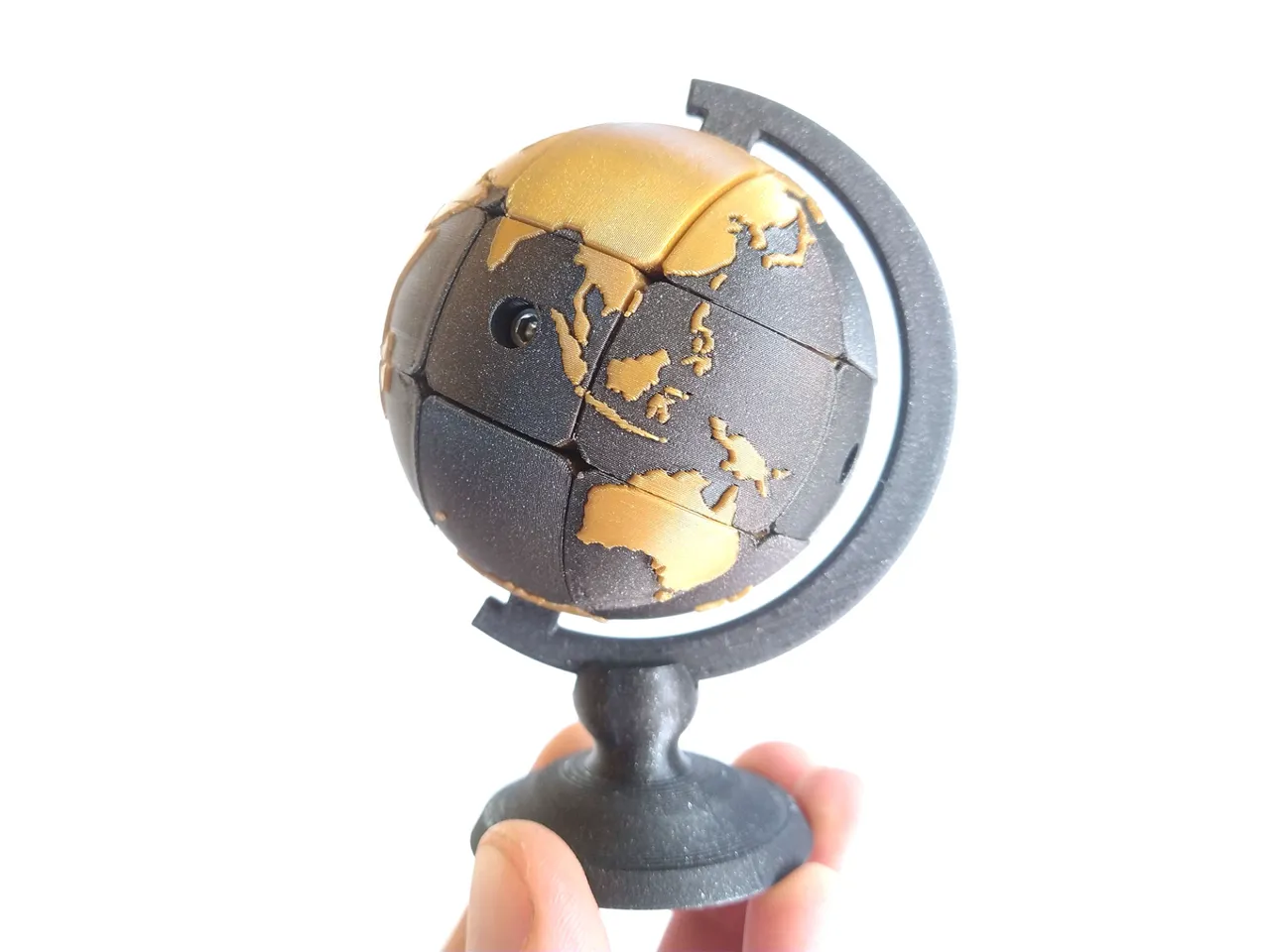 Earth Cube: a Rubik's style Puzzle Globe! view 2