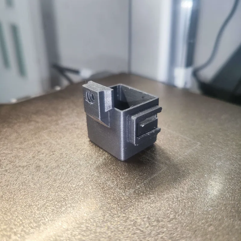 X-Axis END Cap with Logo for A1/A1M (STEP File)