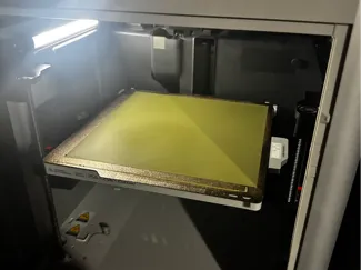 Limpiador de placa bambu lab X1 carbon