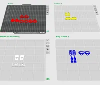 Earrings only 0.2mm layer, 2 walls, 15% infill