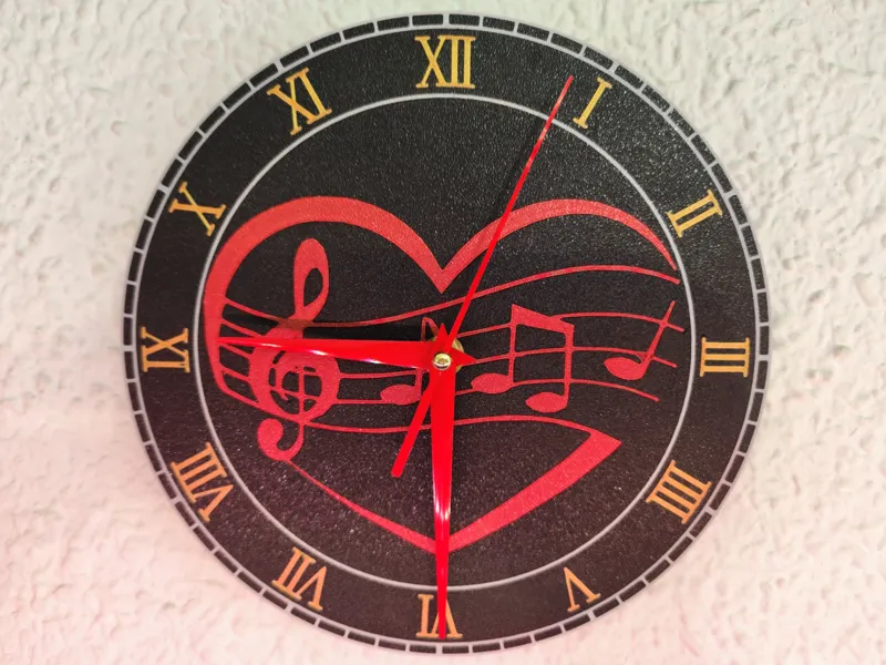 Reloj Amo la música