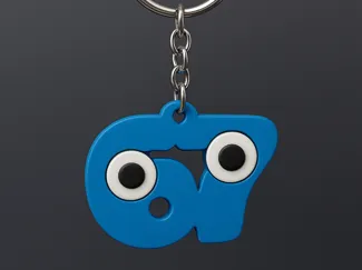 67 keychain