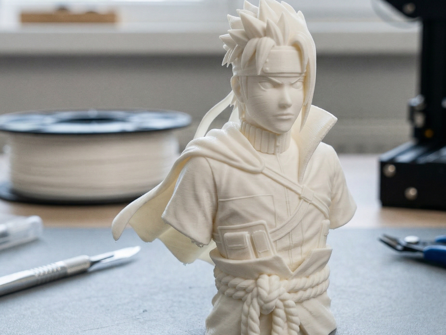 Naruto and Sasuke 3D Print Model 410