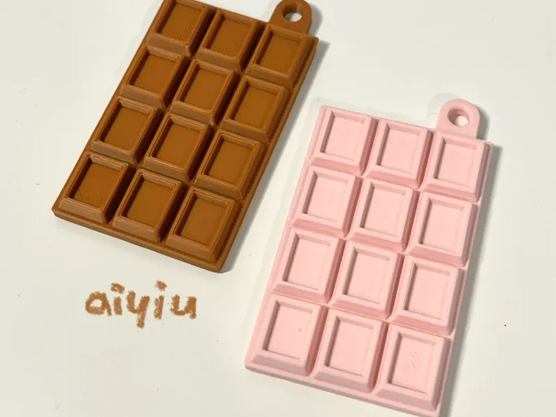 chocolate bar keychain