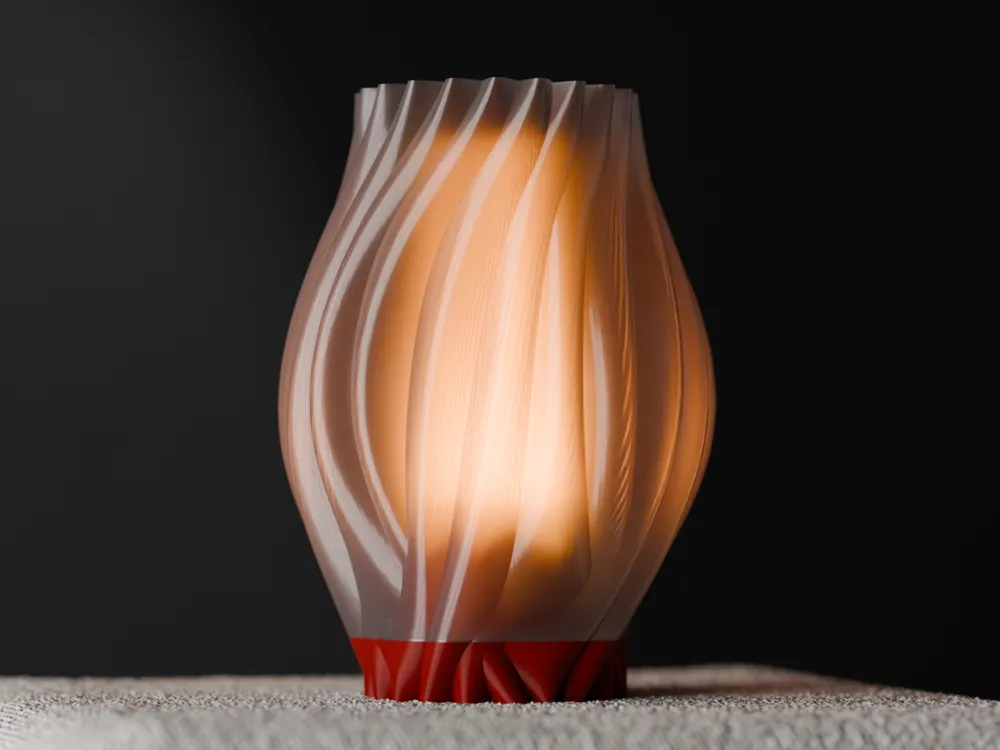 Flame Organic Lamp