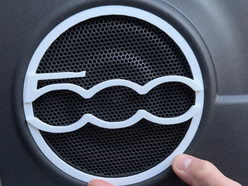 speaker cover fiat 500