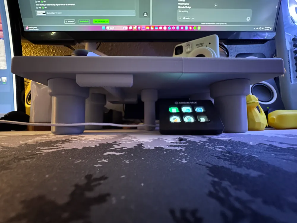 Modular Monitor Riser - With Hand Cooler! by CorwineCustoms.3D LLC ...