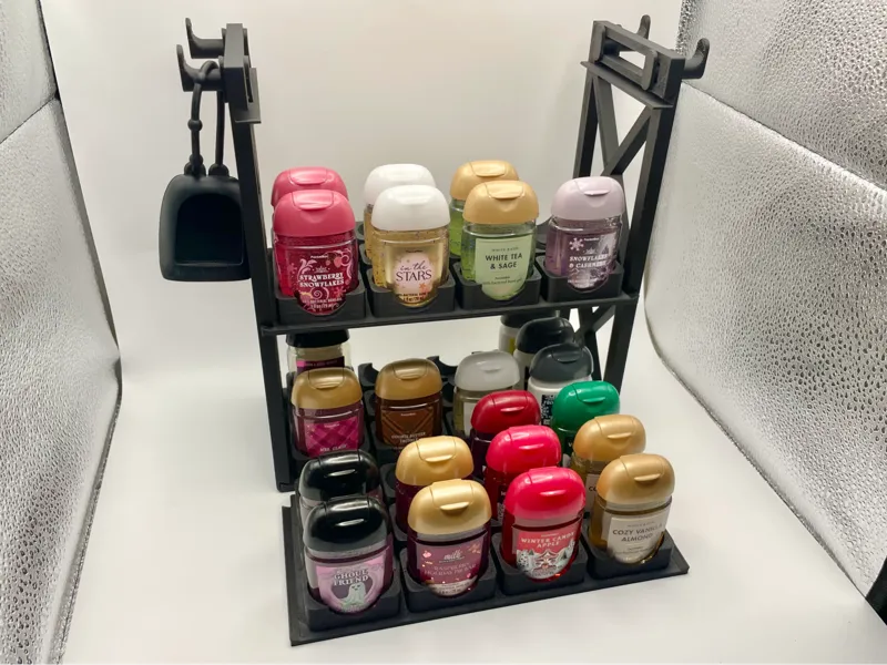 Bath and Body Works Hand Sanitizer Display Shelves