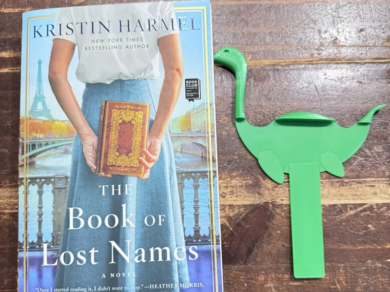 Thicker Longer Nessi Bookmark