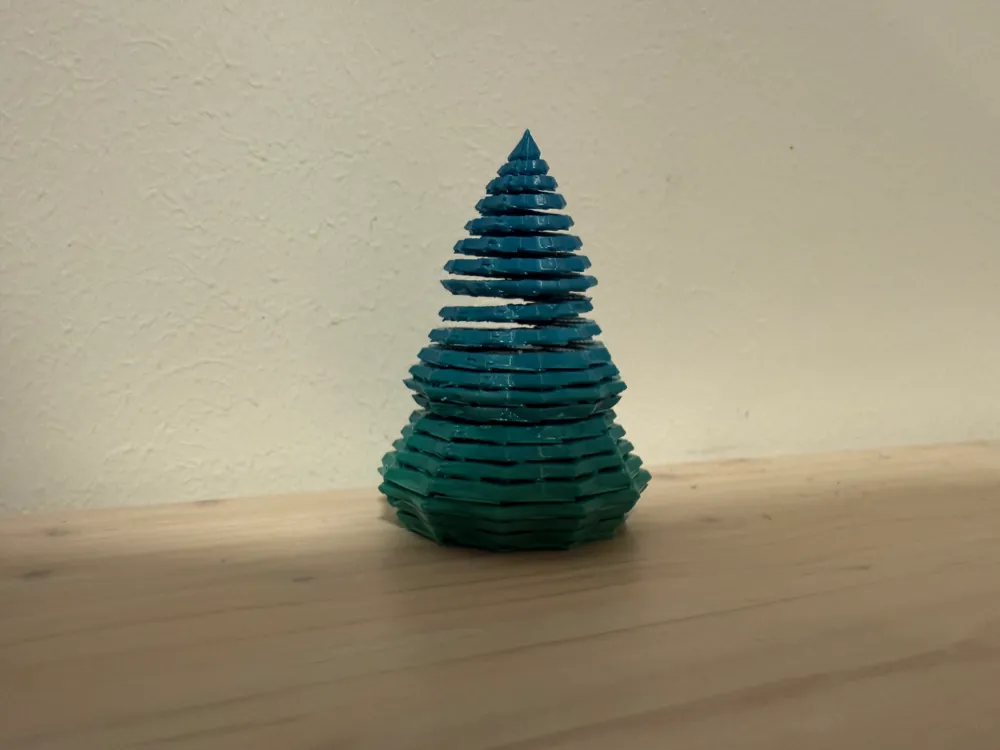 Christmas Tree Fidget Spring by Newbie - MakerWorld